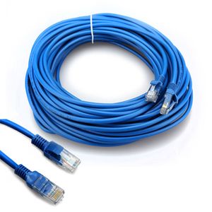 Câble Ethernet RJ45 1M 3M 1,5M 2M 5M 10M 15M 20M 30M pour Cat5e Cat5 Patch réseau Internet Câble LAN pour ordinateur PC LAN
