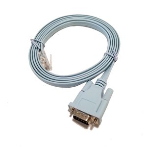 Câble série RJ45 vers DB9PIN vers câble réseau RJ45, câble de données, câble de Configuration de routeur de Console à trous DB9