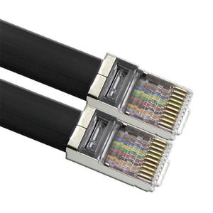 RJ50 Pure Copper 10P Câble de données RJ48 Câble réseau de numérisation 10 Équipement de commande de base