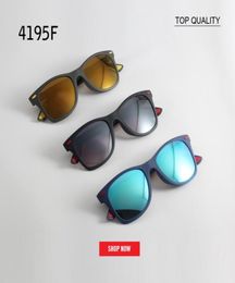 Rlei di Brand Design 4195 Flash Sunglasses Sunle Men Femmes 2018 Tendances Vintage Square Rays Neff Sun Glasshes Shades OCULOS FAR5434816