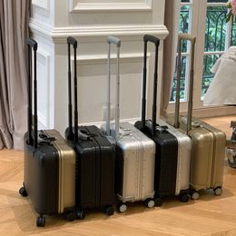 RLW -koffers oversized bagagekoffer vrouwen grote capaciteit reiskoffer ontwerper spinner koffers aan boord van bagage16 inches