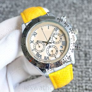 RLX gloednieuwe luxe verspillende designerstrap bevat kunstmatige vezel geweven fritillaria -plaat met charmante reflecterende effecten de 7750 -beweging