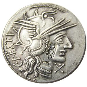 RM(24) Monedas de copia artesanal chapadas en plata antigua romana, troqueles de metal, precio de fábrica de fabricación
