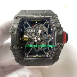 RM luxe horloges Mechanische horloge-molens Herenreeks NTPT Manual Mechanical Fashion Men's Watch RM35-01 Black NTPT STQD