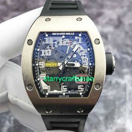 RM Luxury Montres mécanicales Mouillons RM029 MONTRE MENSE MENSE CALLE CALENDARE PLATINUM Platinum 40X48MM