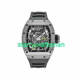 RM Luxury Montres mécaniques MINDES Mills RM030 Platinum Men's Watch STBV