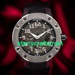 RM Luxe horloges Mechanische horloge -molens RM033 Ti Ultra platte titanium frame wijzerplaat compleet 2024 RM033 ST1J