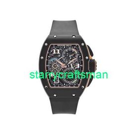 RM Luxury montres mécaniques MINDES Mills RM72-01 Lifestyle in house Clockwatch Black Ceramic 2024 masculin STH9