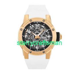RM Luxury Montres mécaniques MINDES MILLS RM63-01 Dizzy Hands Automatic Rose Gold Men's 42 mm Watch RM63-01 AO RG ST6S