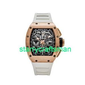 RM Luxury horloges Mechanical Watch Mills Men's Watch RM011 Felipe Massa Premium Edition Limited Edition STG3
