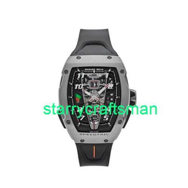 RM Relojes de lujo Mills RM40-01 McLaren Speedtail Automático Tourbillon Sts4