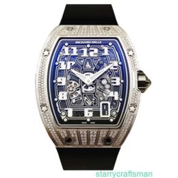 RM Wall Wallwatches Movimiento automático Relojes Swiss Made Mens Series 6701Ti Aloy Limited Edition Limited Fashion Fashion Leisure Mechanical Vlsu