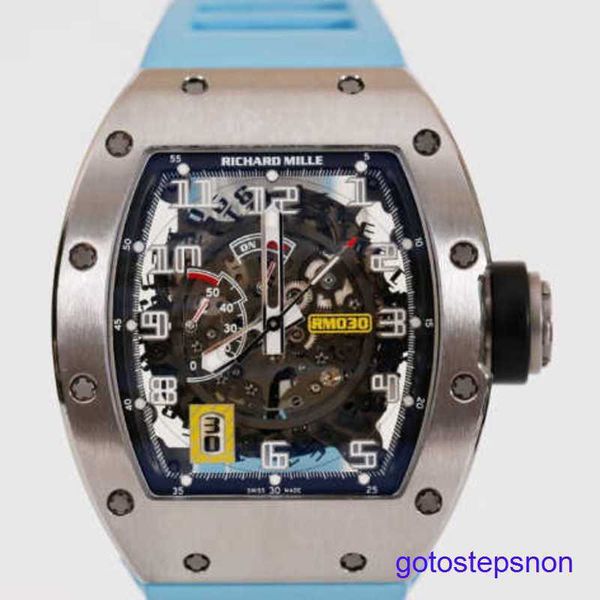 RM Motion Wrist Watch RM030 Automatique mécanique montre RM030 MENS TITANIUM ALLIAGE ALLOY