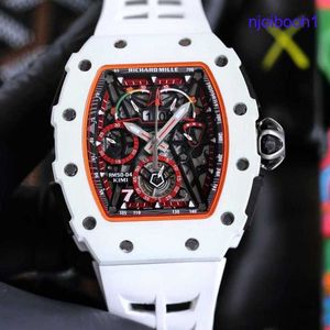 RM Pilot Wrist Watch RM5003 Automatique mécanique tourbillon mouvement chronograph horaire montres RM50-03 pour hommes