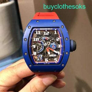 RM Racing Pols Watch Heren Automatische machines RM030 Limited Edition 42 X 50mm Mens Watch RM030 Blue Ceramic Limited Edition 100 Parijs
