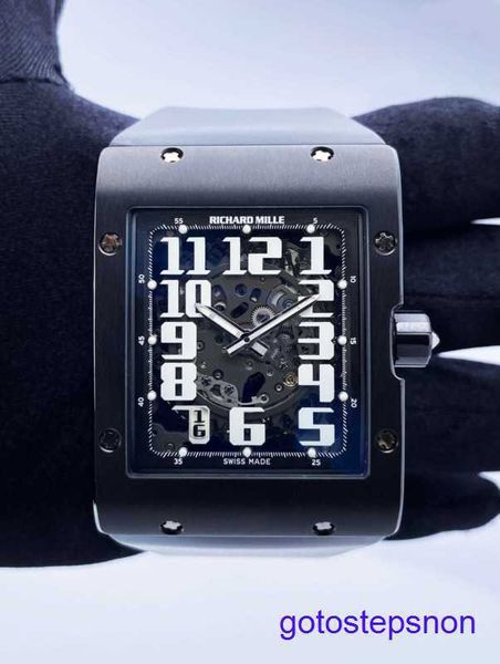 RM Racing Wrist Watch RM016 Extra Flat RM016 Al Ti Titanium Men's Watch Case Paper