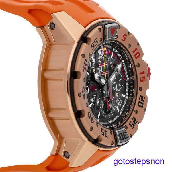 RM Racing Wrist Watch RM032 Tirmer Sweepback Diver Automatic Gold Men's Watch RG