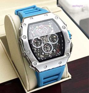 RM Watch Luxury Watch Personalised Men's Watch op de voet gevolgd door volledig automatisch mechanisch horloge, waterdichte nachtlampje voor mannen en studenten