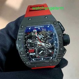 RM Horloge Uurwerk Horloge Nice Watch RM11-02 Series Machinery 50*42.7mm Mode RM1102 Zwart NTPT Beperkt tot 88 stuks