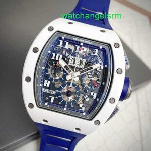RM Watch Tijdloos horloge Uurwerk RM011-FM Rm011 Wit keramiek Polo Limited Edition Mode Vrije tijd Sportmachines