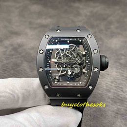 RM Watch Watch Movimiento mecánico automático Rango completo de relojes de diseño de lujo Factory Supply 0GMF