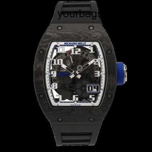 RM-polshorloge Automatisch horloge Richardmil-polshorloge Rm029 Automatisch mechanisch horlogeserie Rm029 Ntpt Koolstofvezel Limited Edition Mode Vrije tijd Sport