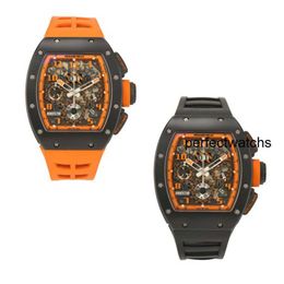 RM WRIG Watch Oologio Uomo Richardmile Wristwatch RM011-FM Men's Series Ceramic Automatic mécanique MECHIQUE MENSE RM011 CA-TZP / 4419
