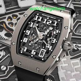 RM montre-bracelet célébrité décontracté Rm67-01 montre mécanique automatique Rm67-01 Ti chronographe en titane