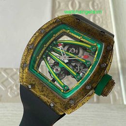 Montre-bracelet RM Celebrity Casual Watch Tourbillon Series RM59-01 limitée à 50 montres Kiwi Carbon Nano Material