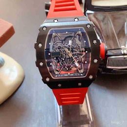 rm035 Superclone luksusowy męski zegarek mechaniczny Richa Milles męski mechaniczny importowany ze szwajcarii rmsubmariner pusty wodoodporny świecący stadnina