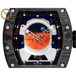 RM52-05 Superclone Watch Designer Active Mens Tourbillon Mechanics Wristwatch Business Leisure RM52 Automatique mécanique en céramique squelette Luxury 4290