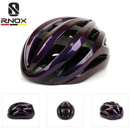Rnox MTB Road Bicycle Helmet Ultralight Integrally-Molded Cycling Men Women Motorcycle Snowboard Ski Riding Hat 240428