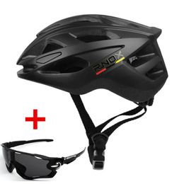 RNOX Ultralight Cycling Helmet Safety Cap Bicycle For Women Men Racing Bike Equipments MTB Helmets 240401