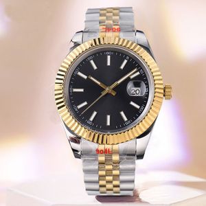 Reloj ro lex datejust para hombre actualizado serie diver reloj con incrustaciones de cerámica dorada pulsera original de acero inoxidable con diamantes Movimientos mecánicos automáticos Reloj