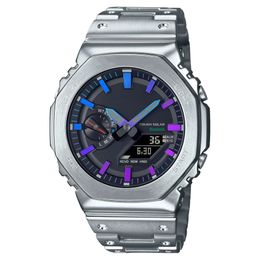 RO Sport Digital Quartz Unisexe Watch GM-B2100 ALLIAG LED CALLE FULLE FONCTION WORLD TIME RESTANT SECHDE RESTER SECH
