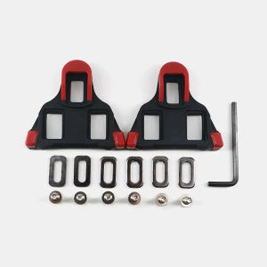 Road Bicycle Cleat Set Eieio SPD Pédales Feuille de verrouillage pour le look Keo Pédales auto-verrouillables Pièces