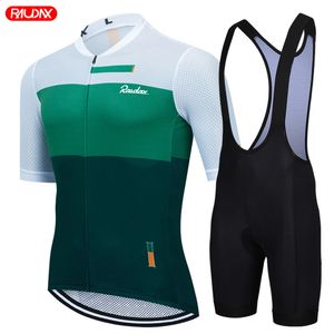 Racefiets Jersey Set Heren Fietskleding Zomer MTB Teamkleding Korte Mouw Uniform Triathlon Schaatspak Ropa De Hombre 240130