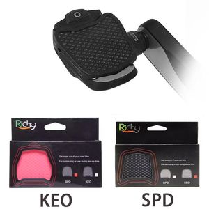 Pedales de bicicleta de carretera, accesorios para bicicleta, clip de pedal spd/keo, sistemas SPD y LOOK KEO