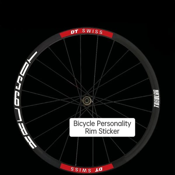 Stickers de roues de vélo de route Stickers MTB Rim Sticker Recals Cycling Reflective 20 
