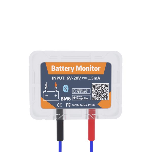 Roadi-gestor de batería inalámbrico Bluetooth 4,0 BM6 Pro con aplicación de salud de batería de coche, probador de Monitor de batería para Android IOS