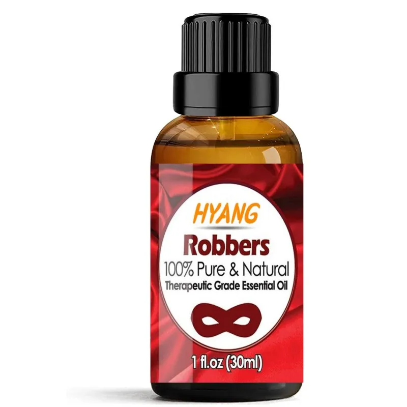 Robbers Blend Essential Oil (Pure Natural - Undiluted) Therapeutic Grade - Perfect for Aromatherapy, Relaxation, Skin Therapy