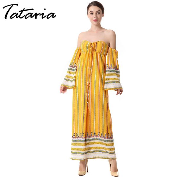 Robe Femme Habille Boho Vestidos florales para mujeres Sexy Sundress Beach Ankel Longitud Verano Pinta Bohemia Maxi 210514