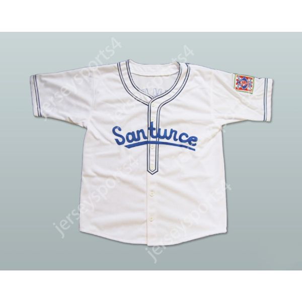 MAILLOT DE BASEBALL ROBERTO CLEMENTE 21 SANTURCE CRABBERS TOUTES TAILLES Cousu