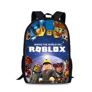 Roblox Schoolbag Koreaanse hoge capaciteit Backpack Cartoon2292