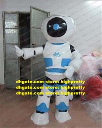 Robot Alienware Mascot Costume Adult Cartoon Characon Testifit Suit Showtime Stage Accessoires pour performance ZZ7895