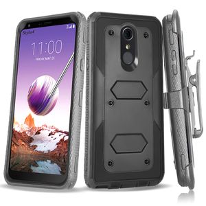 Fundas de teléfono con armadura de robot para LG G5 Stylo 2 3 4 Plus V50 V40 V30 X Style G6 G7 G8 V40 LV5 LV3 K40 K8 K10 Aristo Heavy Duty Cover