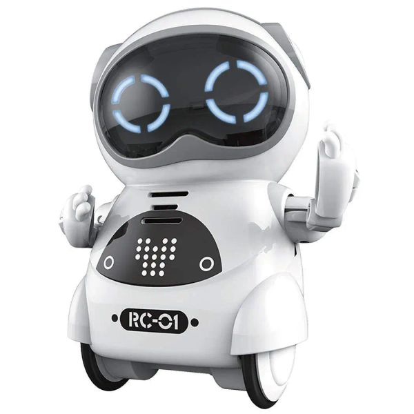 Robot Children's Robot peut parler de la reconnaissance vocale du dialogue interactif Enregistrement de chant et de narration dansant Mini Robot Smart Robot Toy