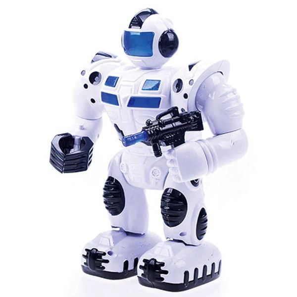 Robot Electric Robot Agent Model Light Music Electric Toy Boy Gift
