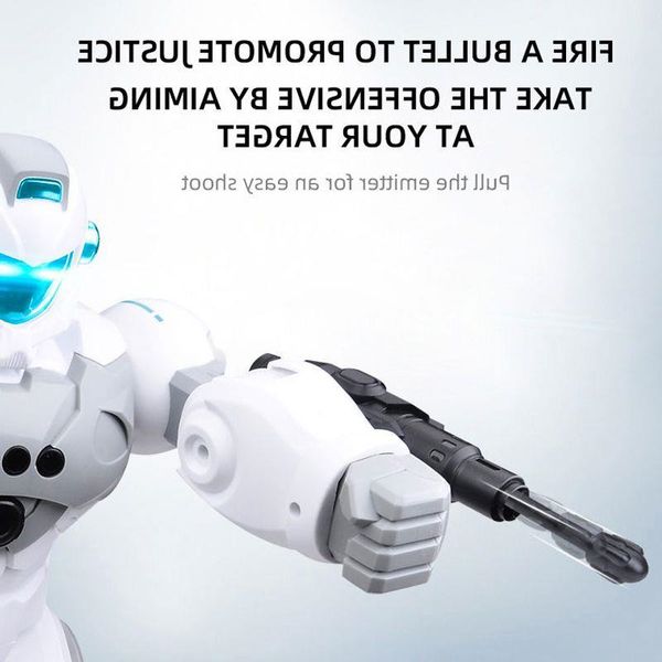 Freeshipping Robot Intelligent Programmable Auto Music Dance RC Roboter pour enfants Montre intelligente Suivre le capteur de geste RC Vector Robot Xdrbw