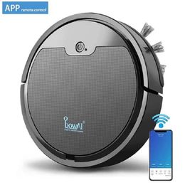 Robot Vacuumer Cleaner Smart Remote Control Remote Machine Wireless Cleaning Machine Sweeping Piso Mop seco y húmedo para el hogar 240418